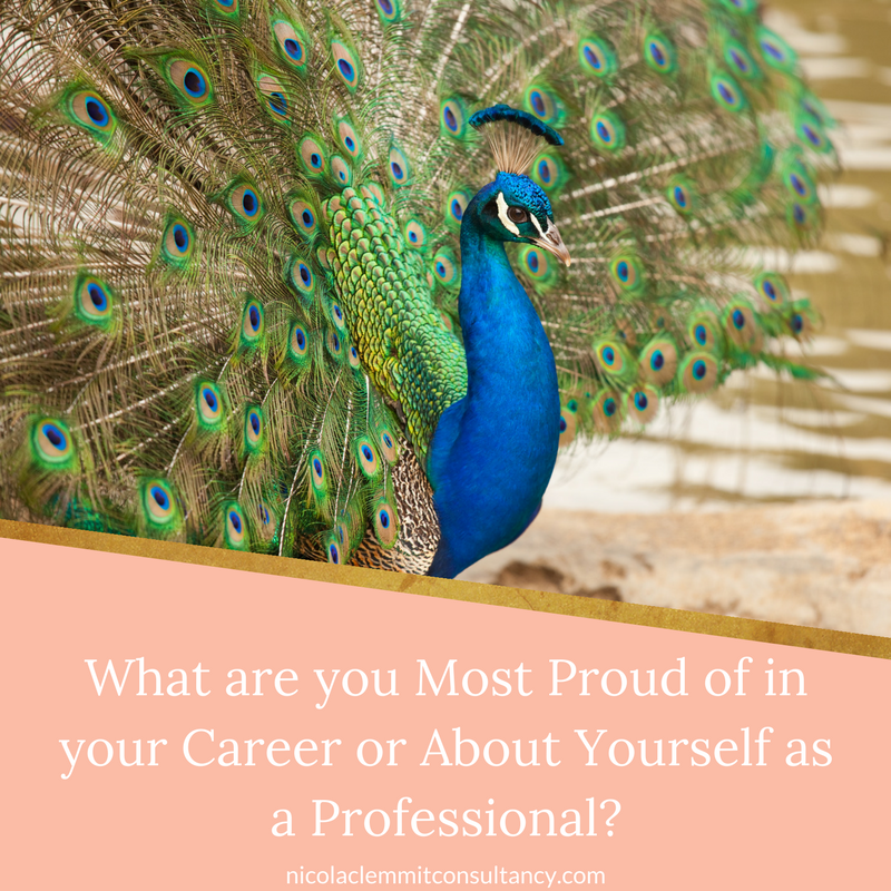 What are you most proud of in your career?